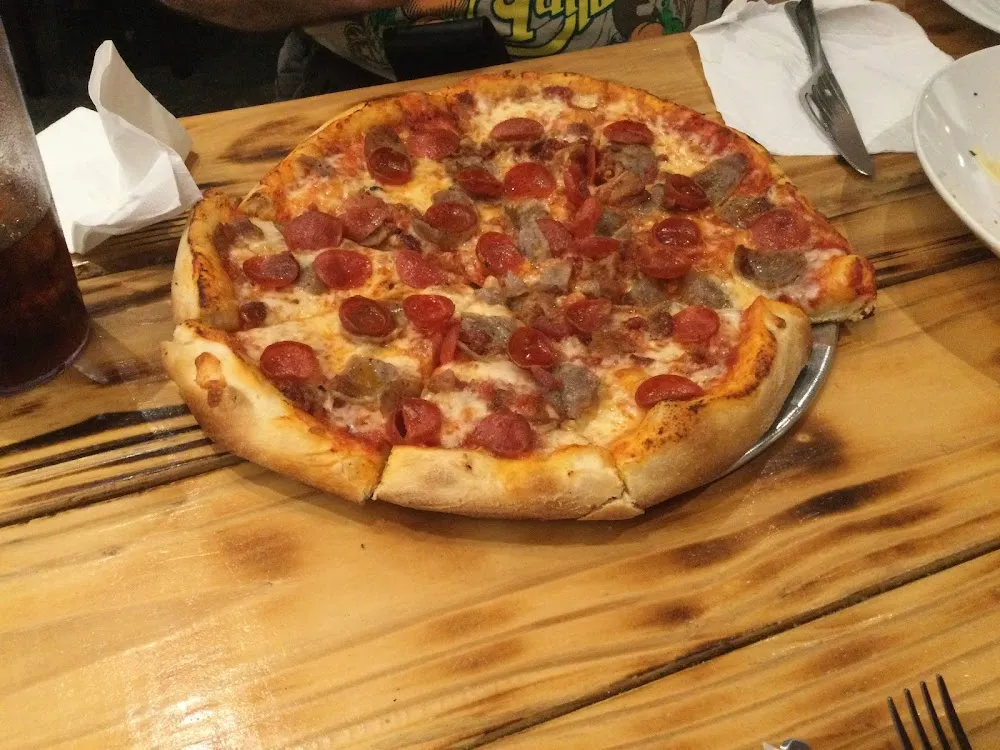 Double Pepperoni Pizza with Extra Cheese